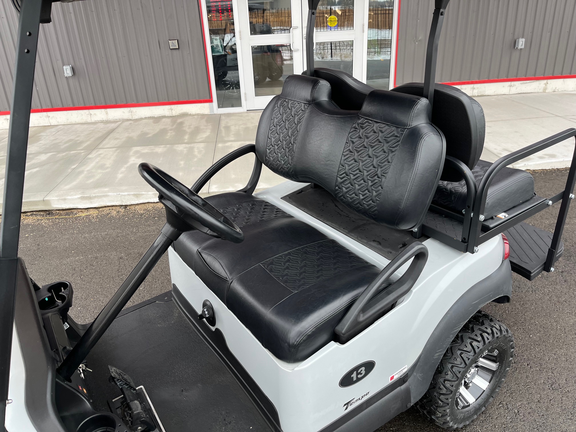 IMG_8674 2019 Club Car Tempo Gas EFI Lifted 4 Passenger Golf Cart