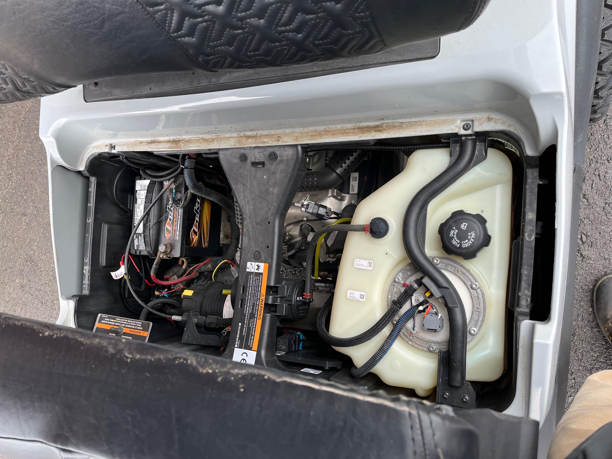 IMG_8675 2019 Club Car Tempo Gas EFI Lifted 4 Passenger Golf Cart