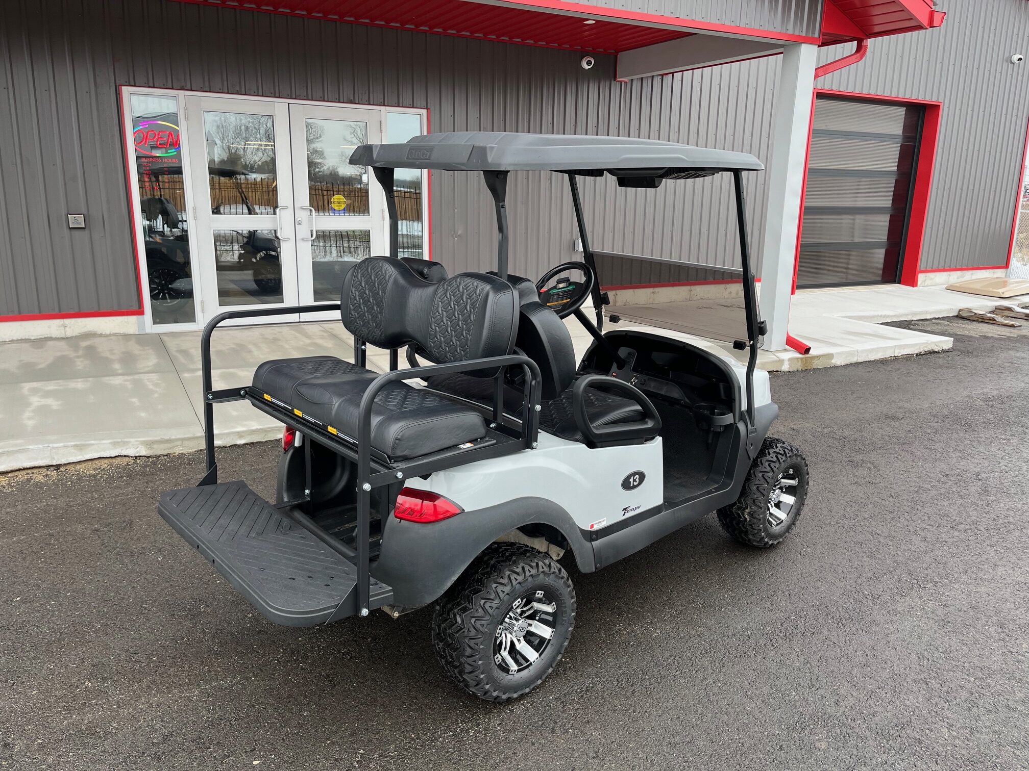 IMG_8676 2019 Club Car Tempo Gas EFI Lifted 4 Passenger Golf Cart