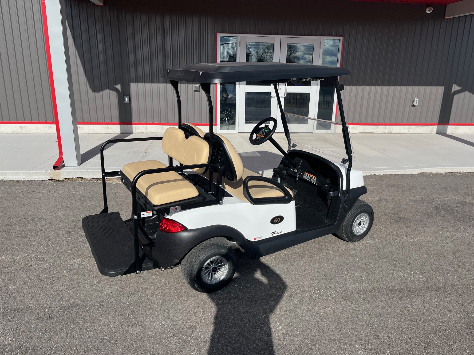 IMG_8709 2021 Club Car Tempo 48V Electric 4 Passenger Golf Cart