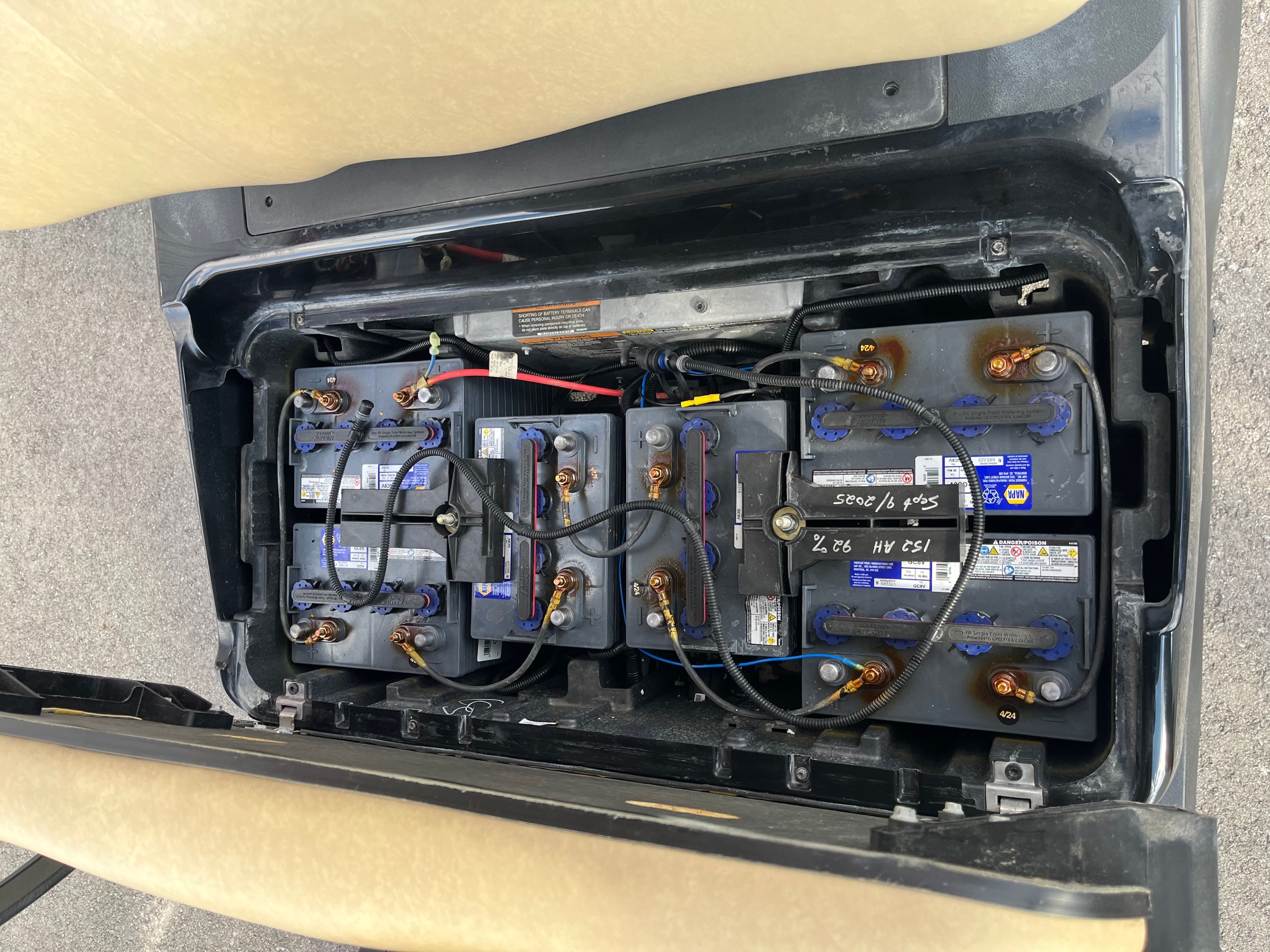 IMG_8719 2016 Club Car Precedent 48V Electric 4 Passenger Golf Cart