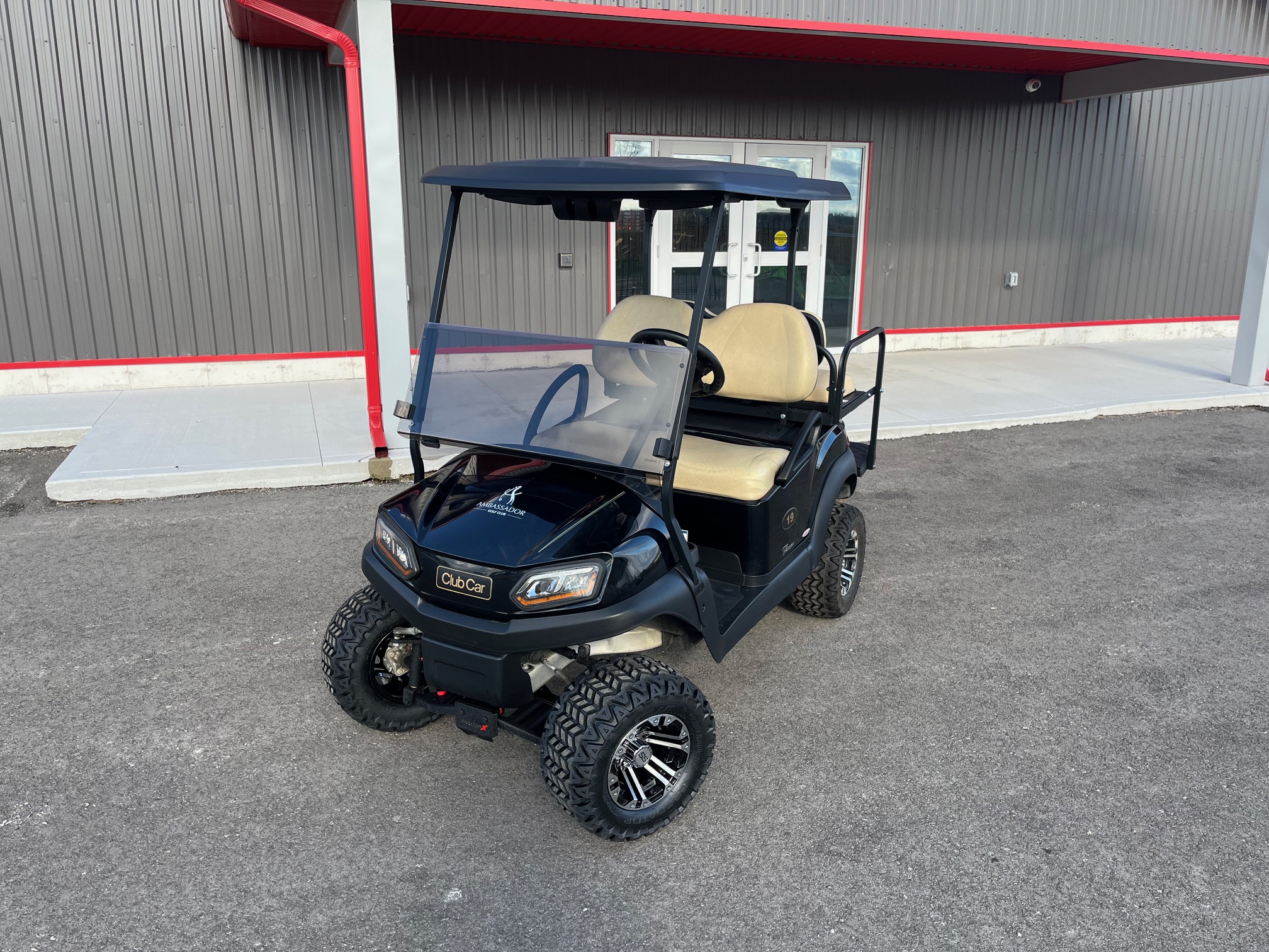 IMG_8746 2020 Club Car Tempo 48V Electric Black 4 Passenger Golf Cart