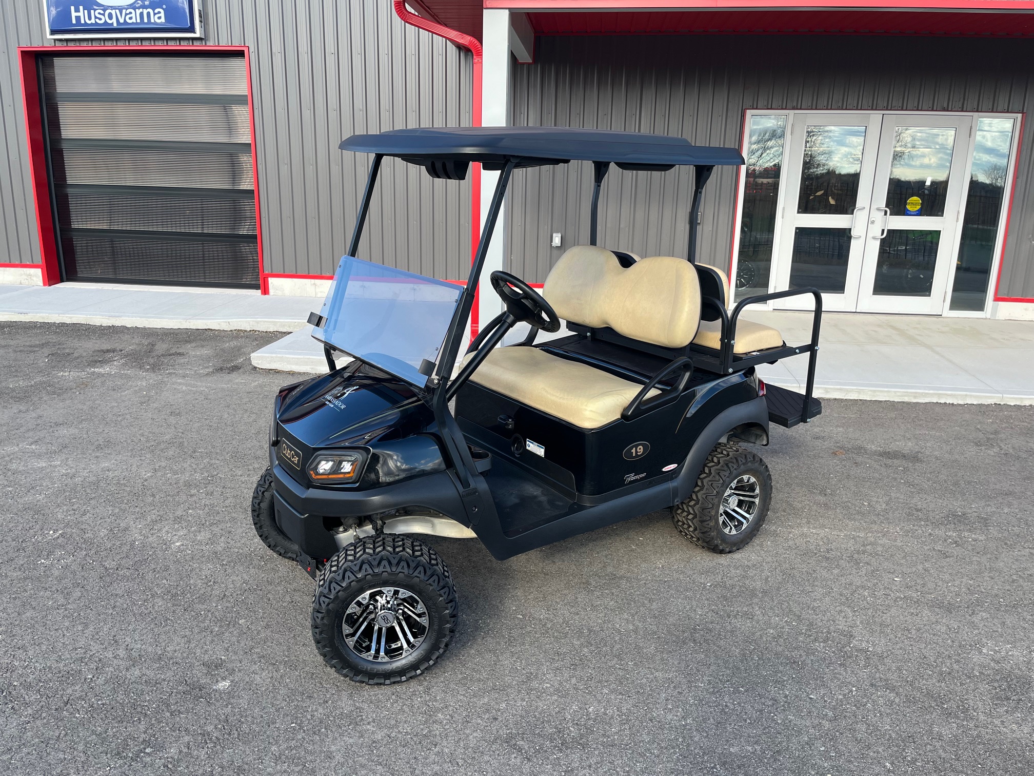 IMG_8747 2020 Club Car Tempo 48V Electric Black 4 Passenger Golf Cart