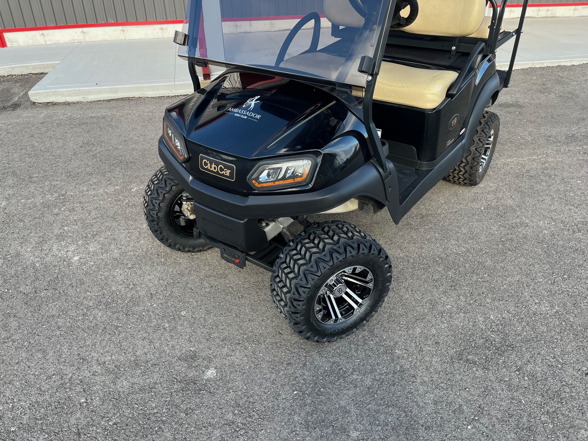 IMG_8748 2020 Club Car Tempo 48V Electric Black 4 Passenger Golf Cart