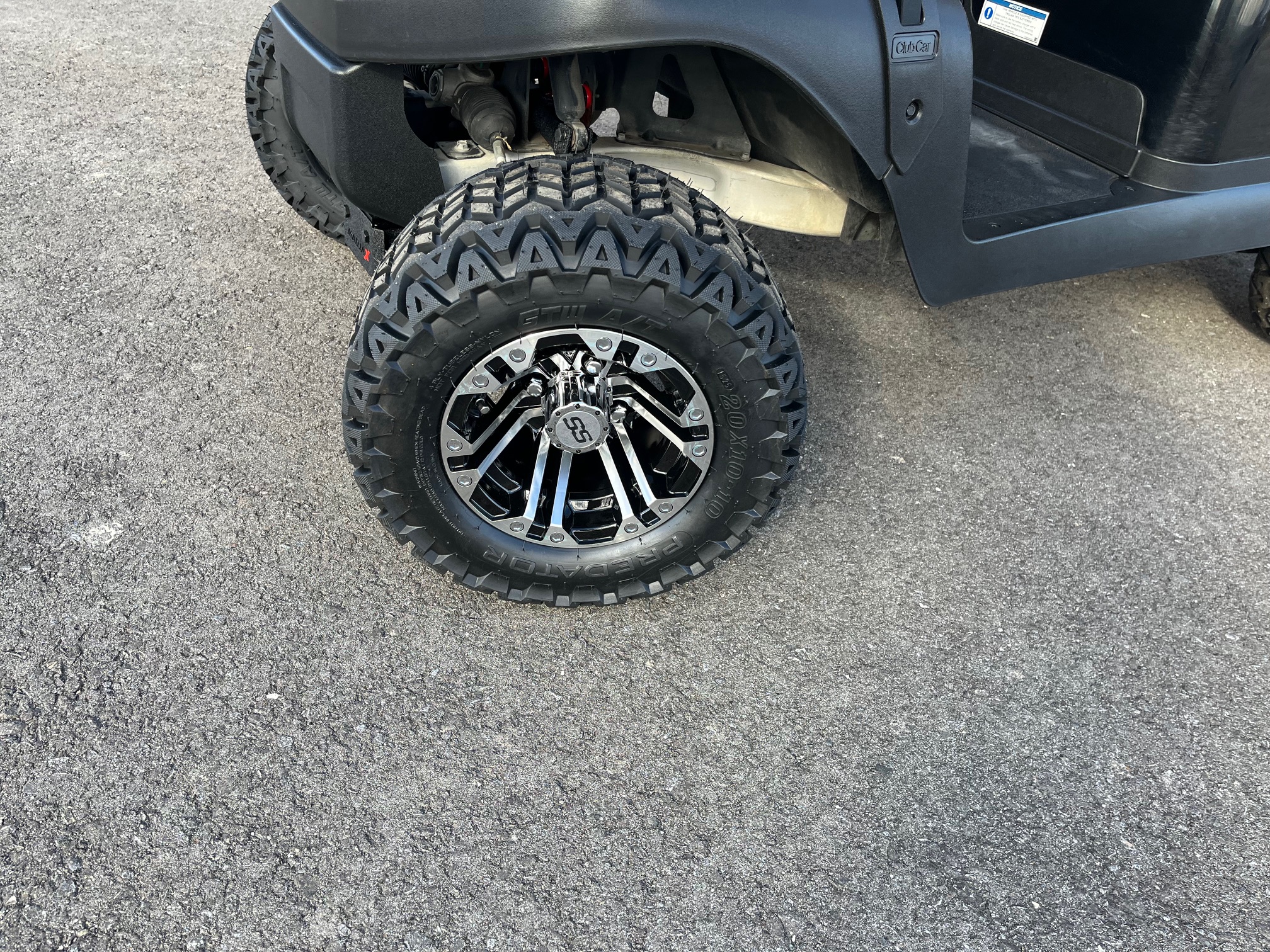 IMG_8749 2020 Club Car Tempo 48V Electric Black 4 Passenger Golf Cart