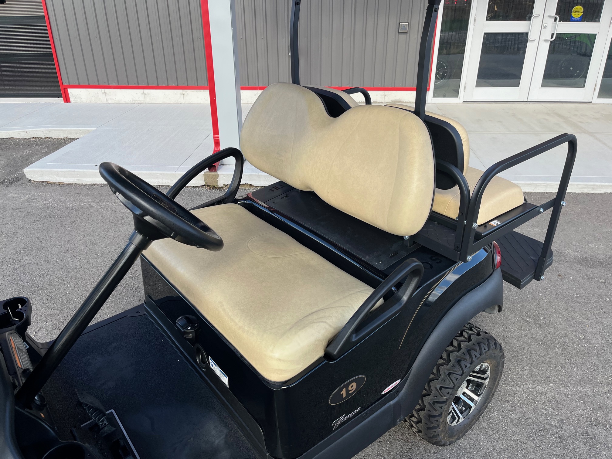IMG_8750 2020 Club Car Tempo 48V Electric Black 4 Passenger Golf Cart