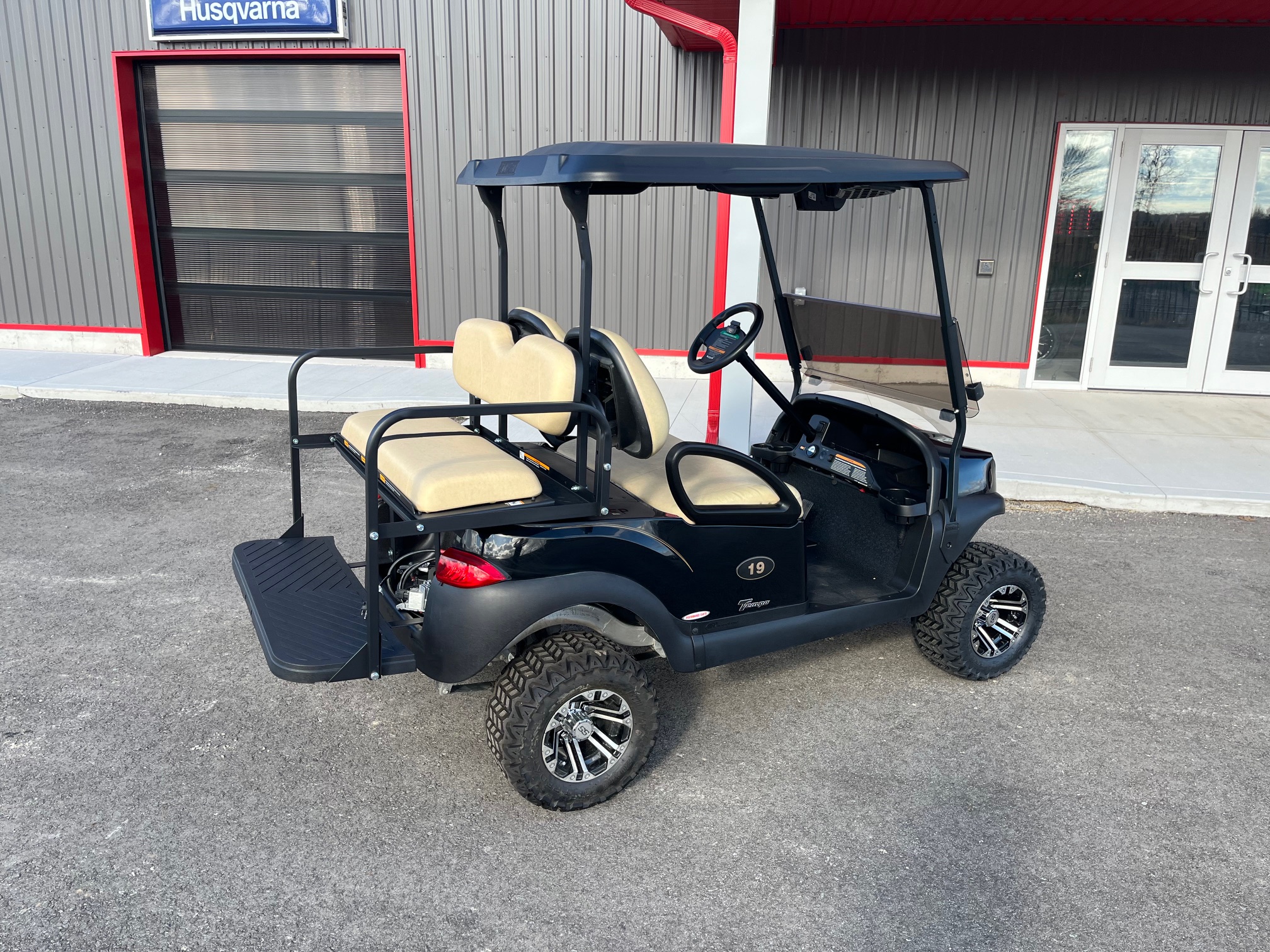 IMG_8751 2020 Club Car Tempo 48V Electric Black 4 Passenger Golf Cart