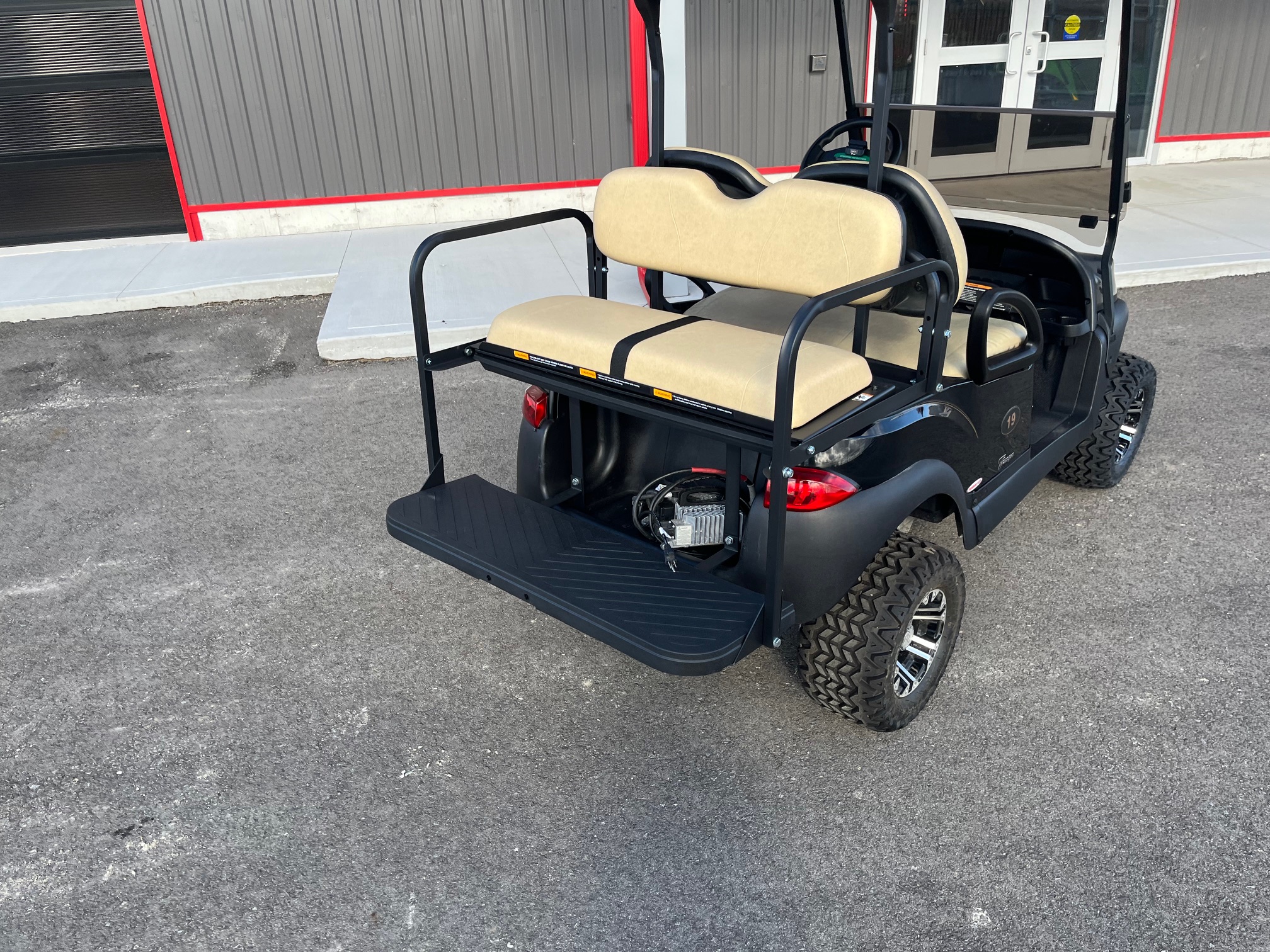 IMG_8752 2020 Club Car Tempo 48V Electric Black 4 Passenger Golf Cart