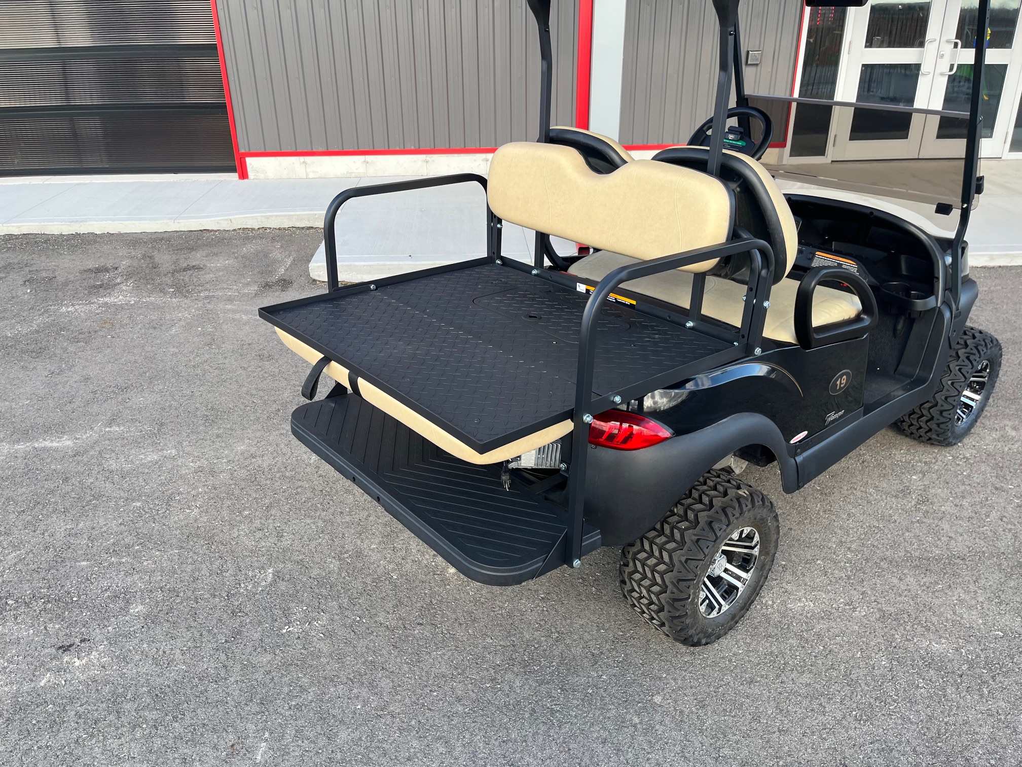 IMG_8753 2020 Club Car Tempo 48V Electric Black 4 Passenger Golf Cart