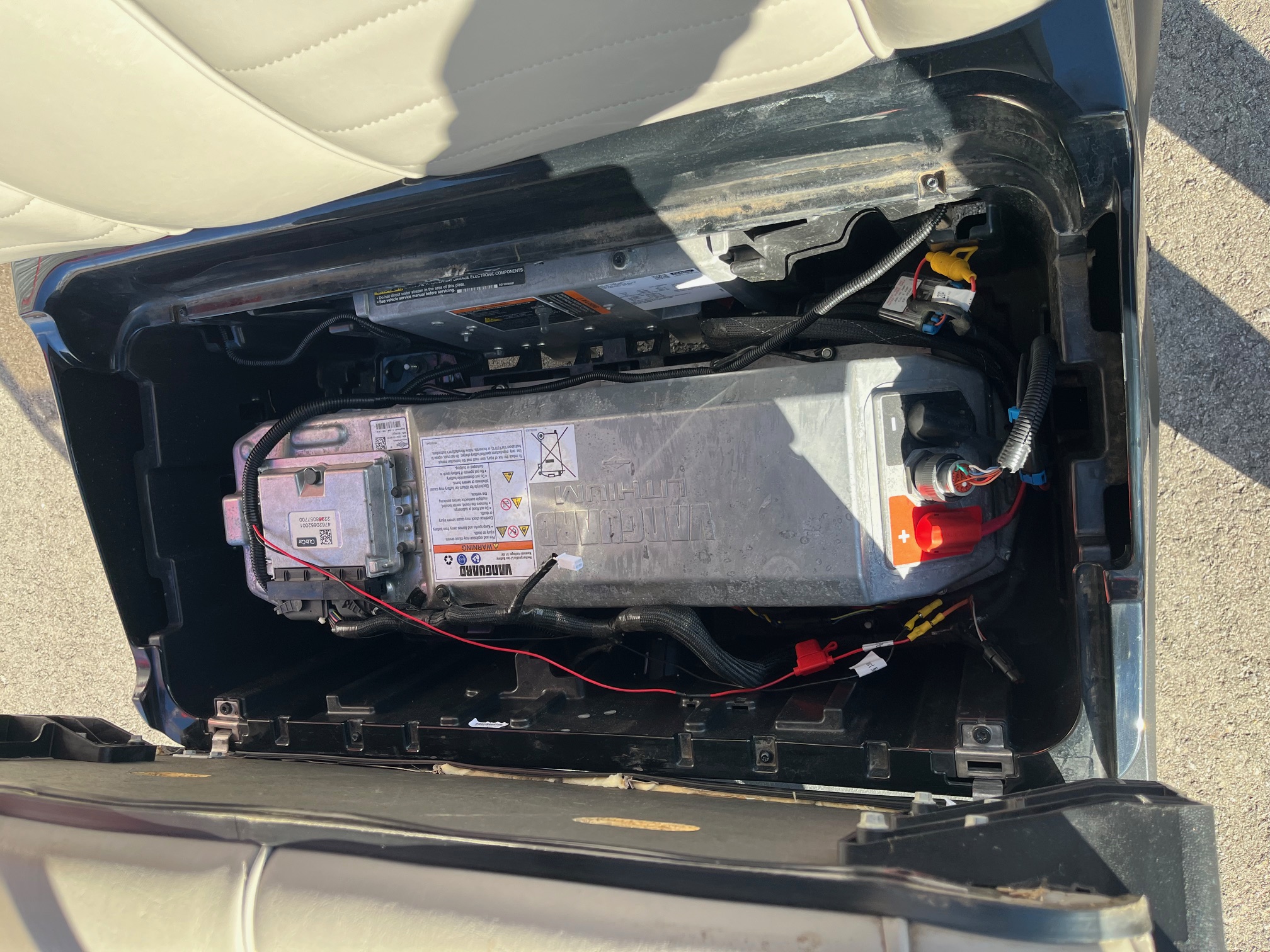 IMG_8772 2023 Club Car Tempo Lithium Electric 4 Passenger Golf Cart