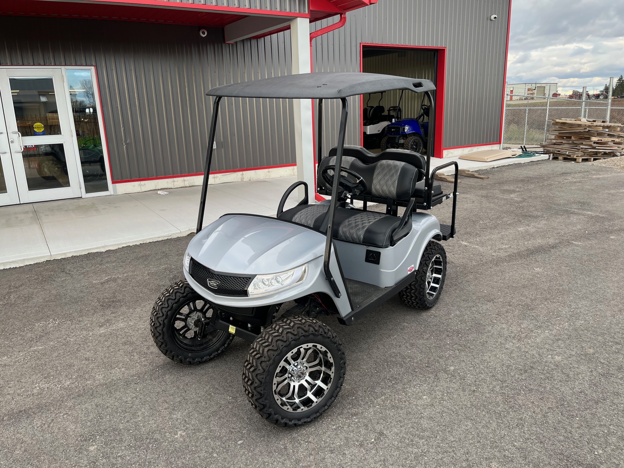 IMG_8779 2020 EZGO TXT Lifted 48V Electric 4 Passenger Golf Cart