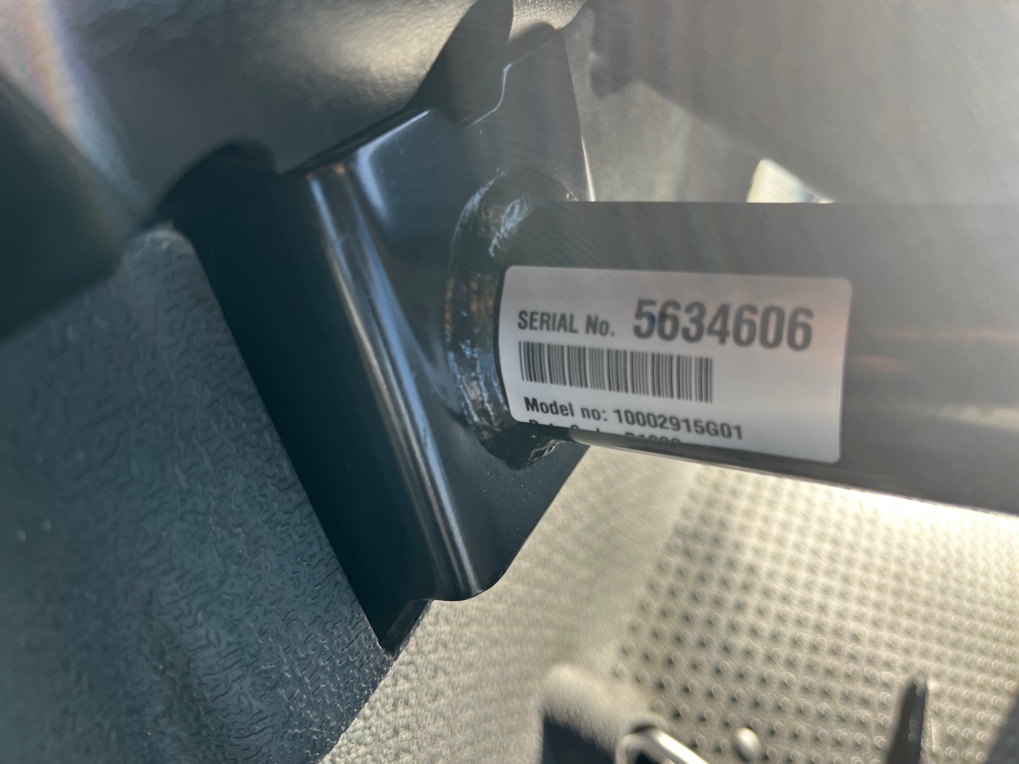 IMG_8923 2022 EZGO RXV Lithium Grey 4 Passenger Electric Golf Cart